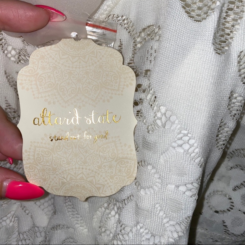 Altar’d State White Lace Dress - Picture 4 of 8